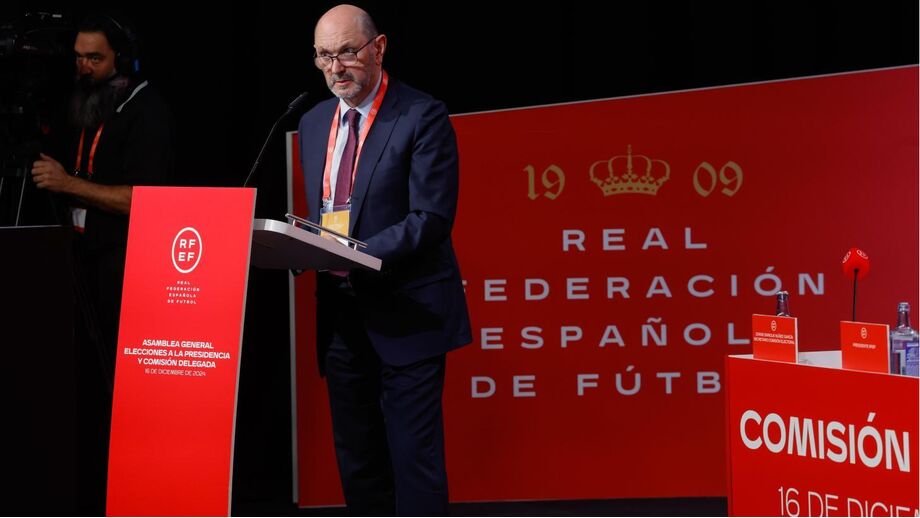 Rafael Louzán, presidente da Real Federação Espanhola de Futebol
