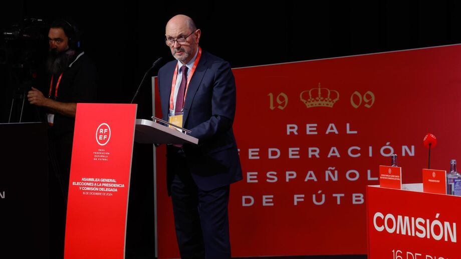 Rafael Louzán, presidente da Real Federação Espanhola de Futebol