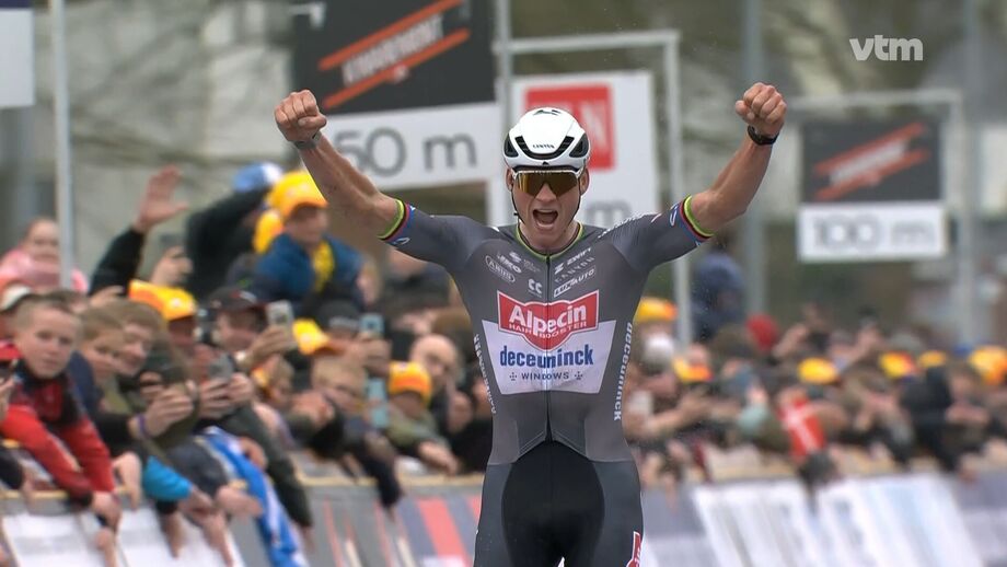 Mathieu van der Poel repete triunfo na E3 Saxo Classic