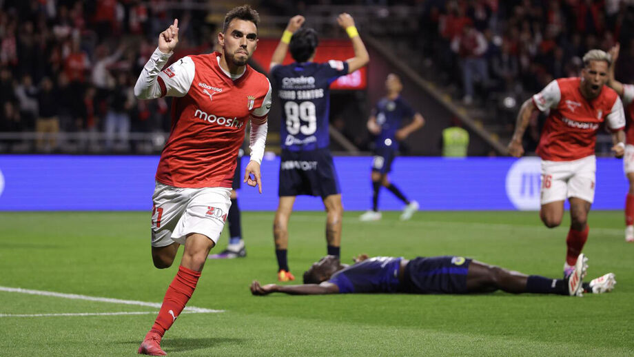 Ricardo Horta abriu caminho ao triunfo do Sp. Braga frente ao Arouca