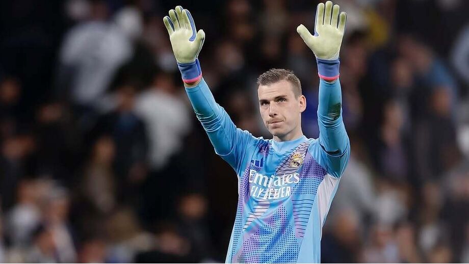 Lunin foi titular frente ao Leganés