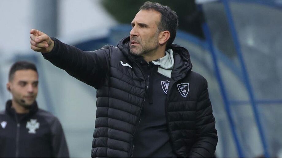 Sérgio Vieira, treinador do Ac. Viseu