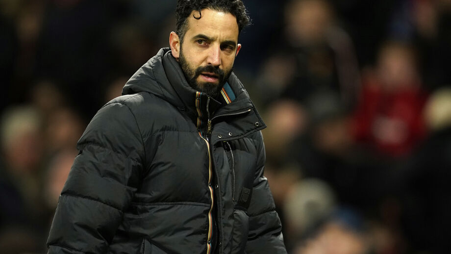 Ruben Amorim, treinador do Manchester United