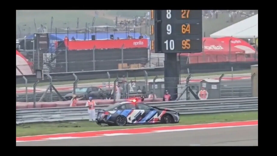 Piloto perdeu o controlo devido ao piso molhado do COTA