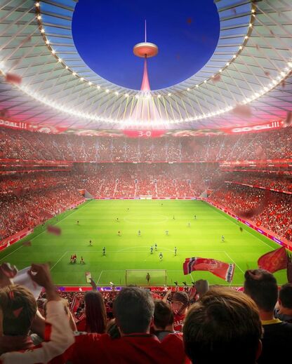 As imagens do projeto do Manchester United para o novo estádio