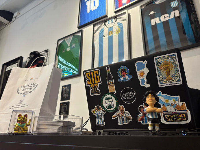A loja em Barcelona que 'vive' Argentina