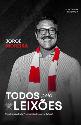 Jorge Moreira, candidato às eleições do Leixões para 2025-2029