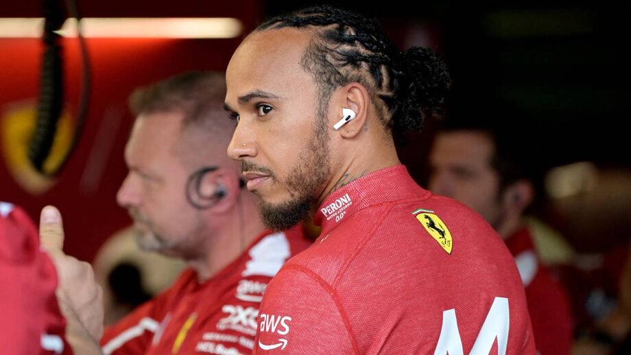 Lewis Hamilton, piloto da Ferrari