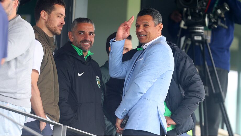 Rui Borges com Derlei