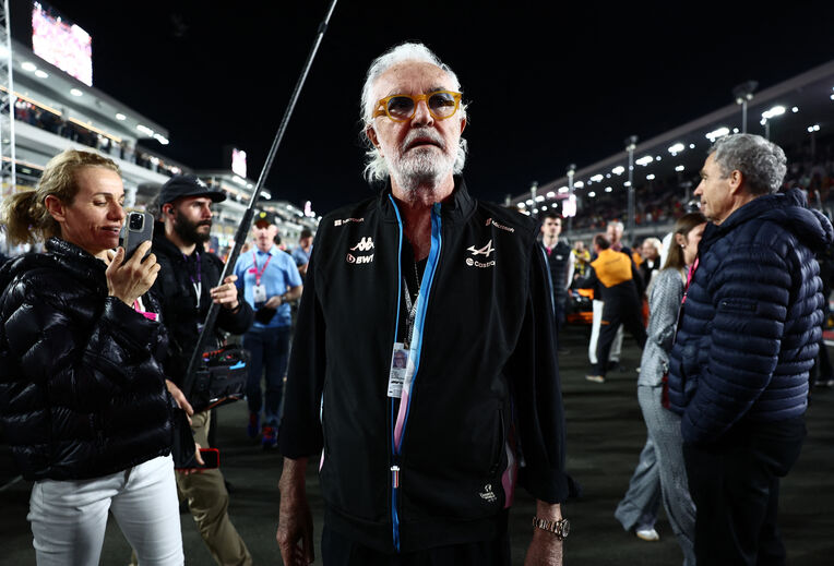 Flavio Briatore, conselheiro da Alpine