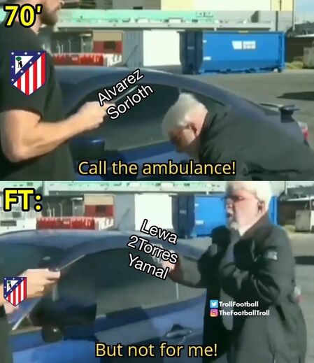 Memes do Atlético-Barcelona
