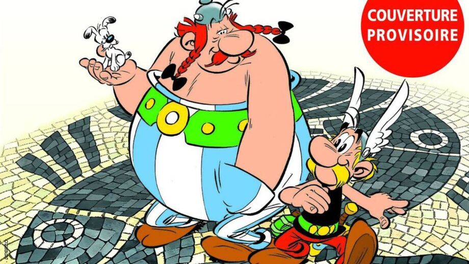 Novo livro de Astérix