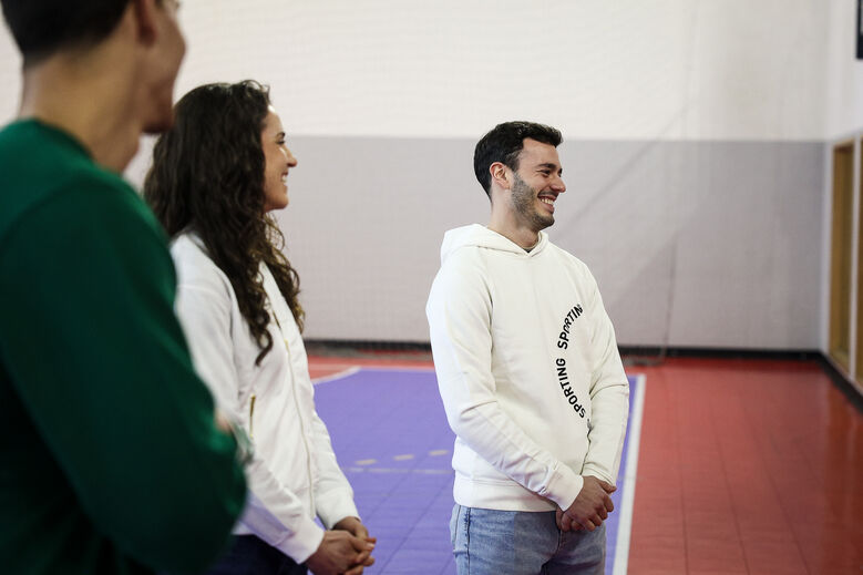 craques do Sporting passaram tarde com jovens dos Young Birds