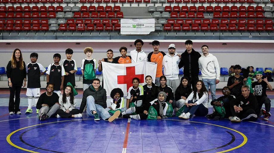 craques do Sporting passaram tarde com jovens dos Young Birds