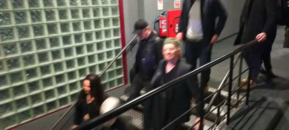 Bono e The Edge em Lisboa