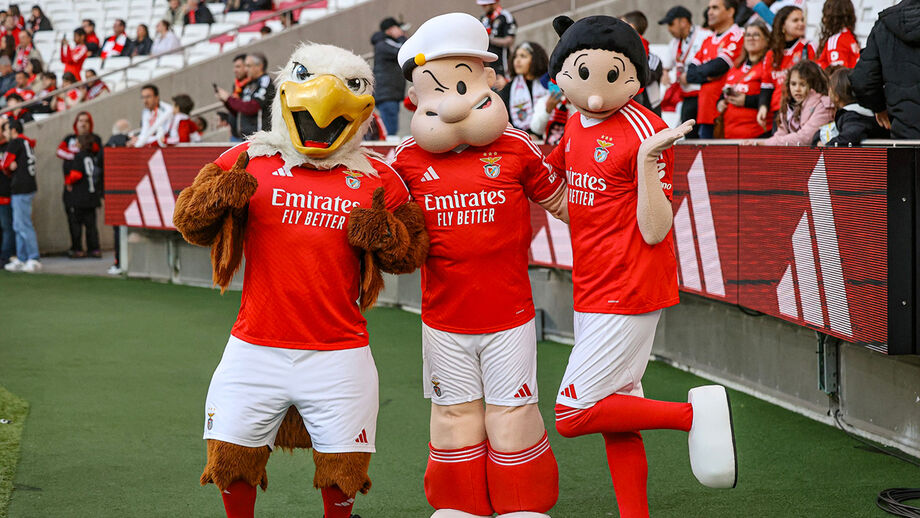 Popeye e Olive Oyl já estiveram na Luz