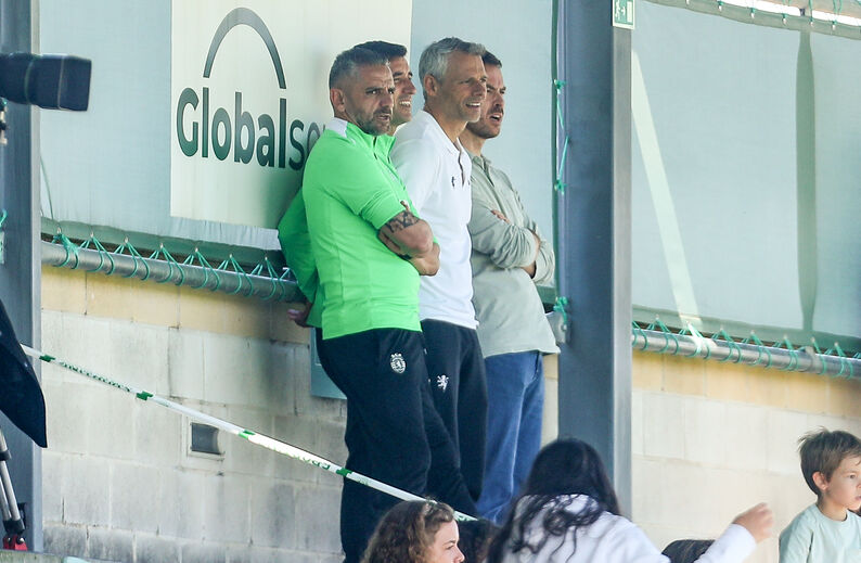 Rui Borges assistiu ao jogo