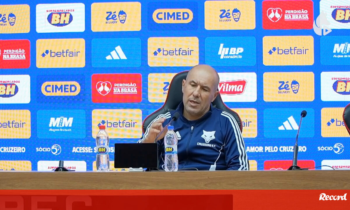 14 JOGOS SEGUIDOS! Jardim assume missão de melhorar defesa instável do Cruzeiro