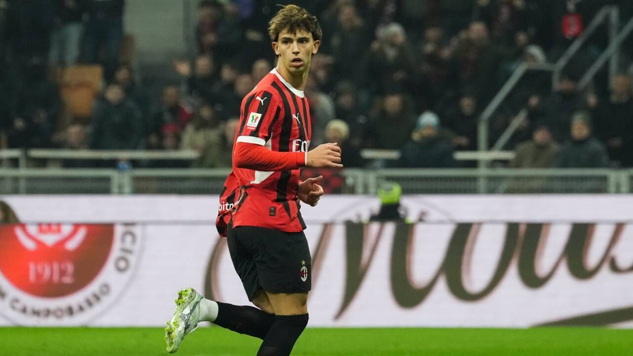 João Félix, jogador do Milan