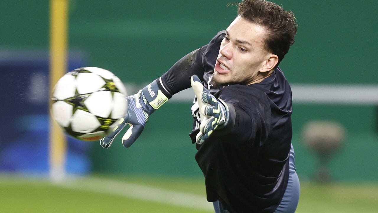 Ederson em Alvalade em novembro de 2024