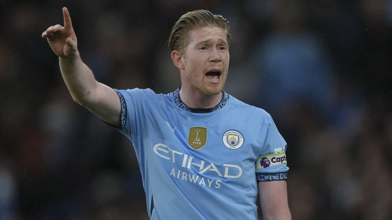 Kevin De Bruyne está de saída do Manchester City