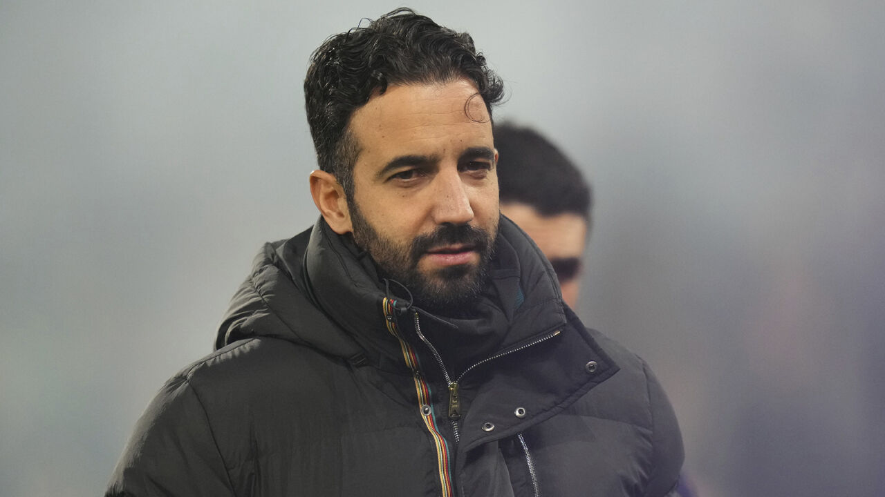 Ruben Amorim, treinador do Manchester United