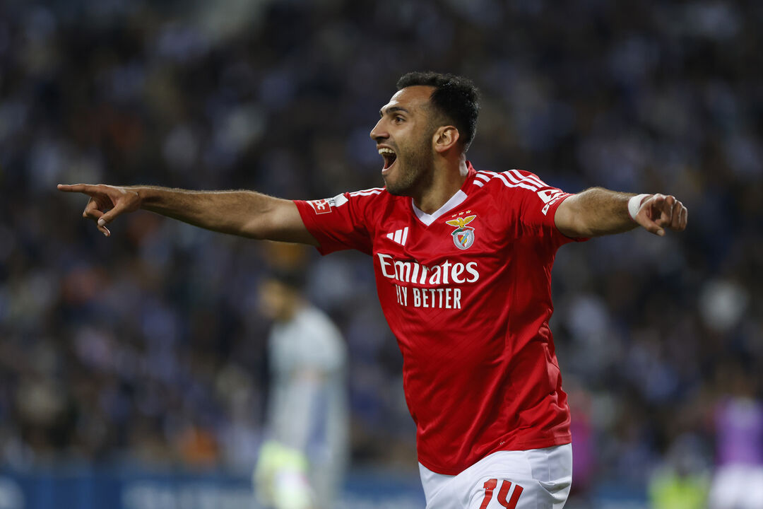 Pavlidis a festejar no Estádio no Dragão