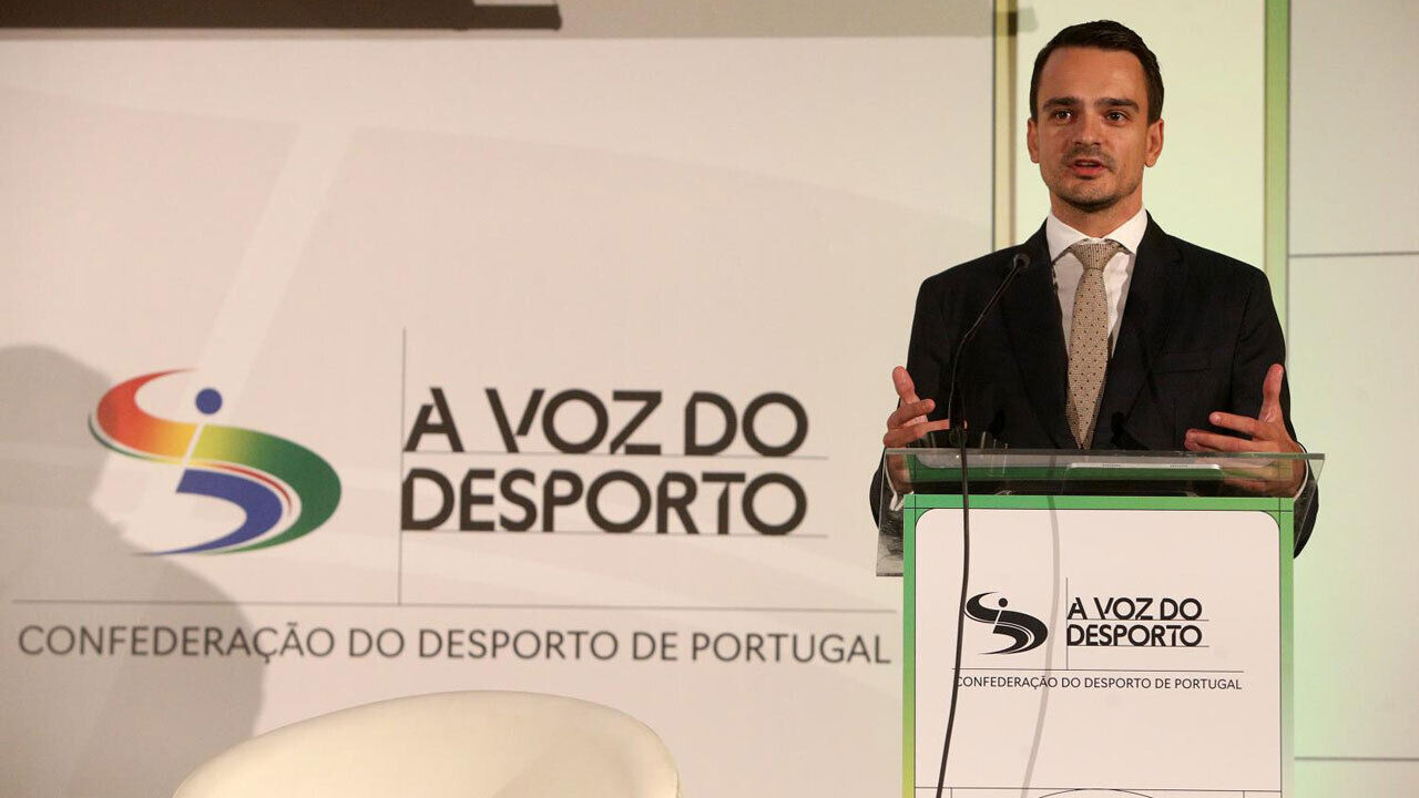 Daniel Monteiro, presidente da Confederação do Desporto de Portugal