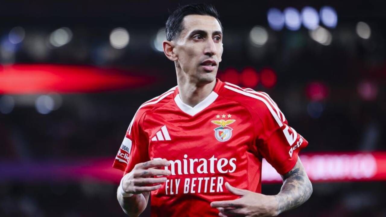 Di María, jogador do Benfica