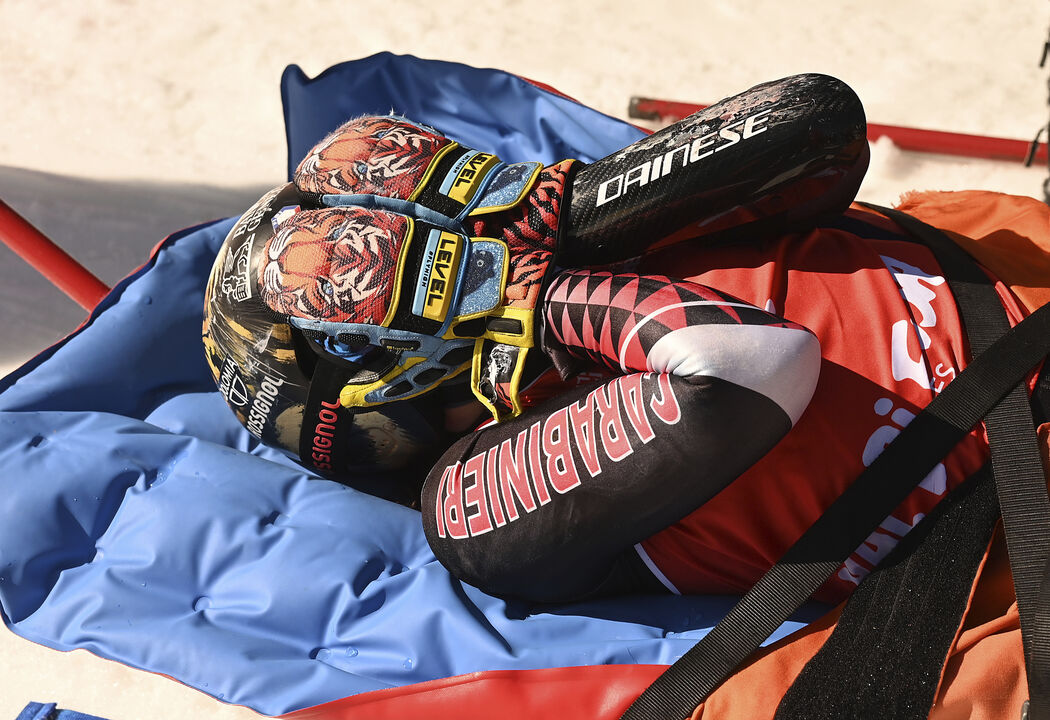 Federica Brignone recebeu alta hospitalar