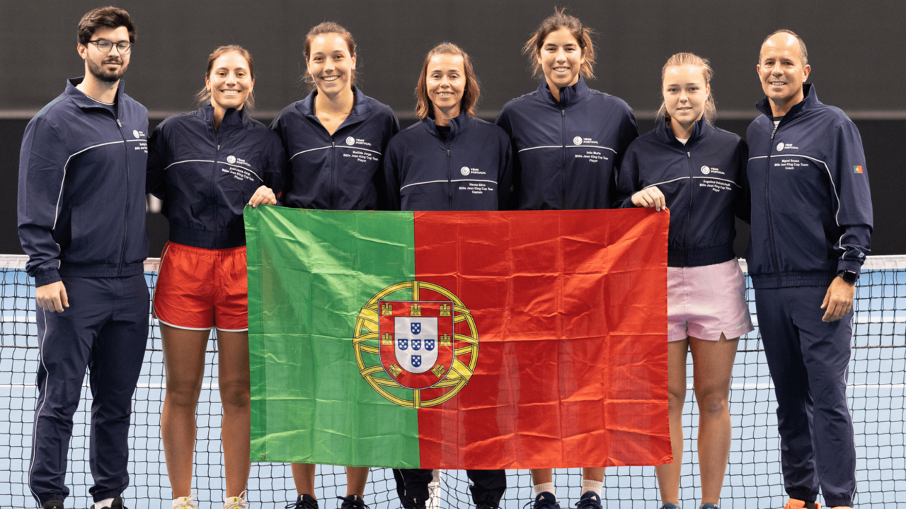 Comitiva portuguesa na Billie Jean King Cup