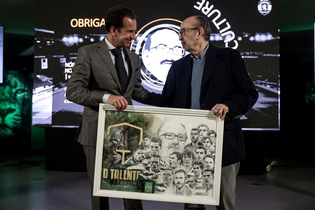 Frederico Varandas com Aurélio Pereira em 2024