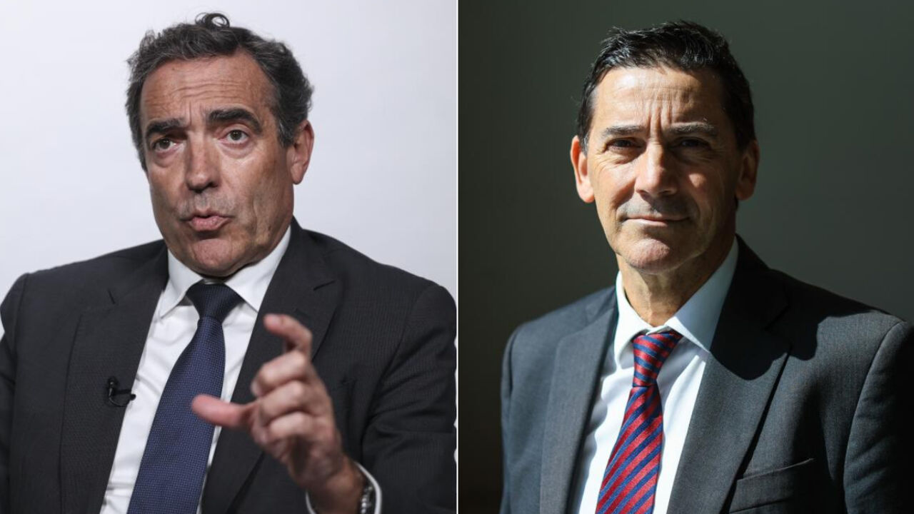 Reinaldo Teixeira e José Gomes Mendes, os candidatos à presidência da Liga Portugal