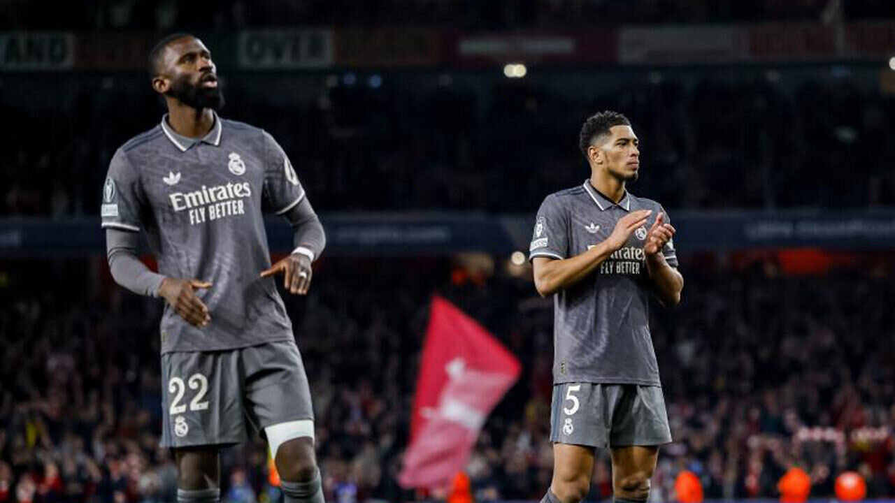 Rüdiger e Bellingham discutem durante treino do Real Madrid