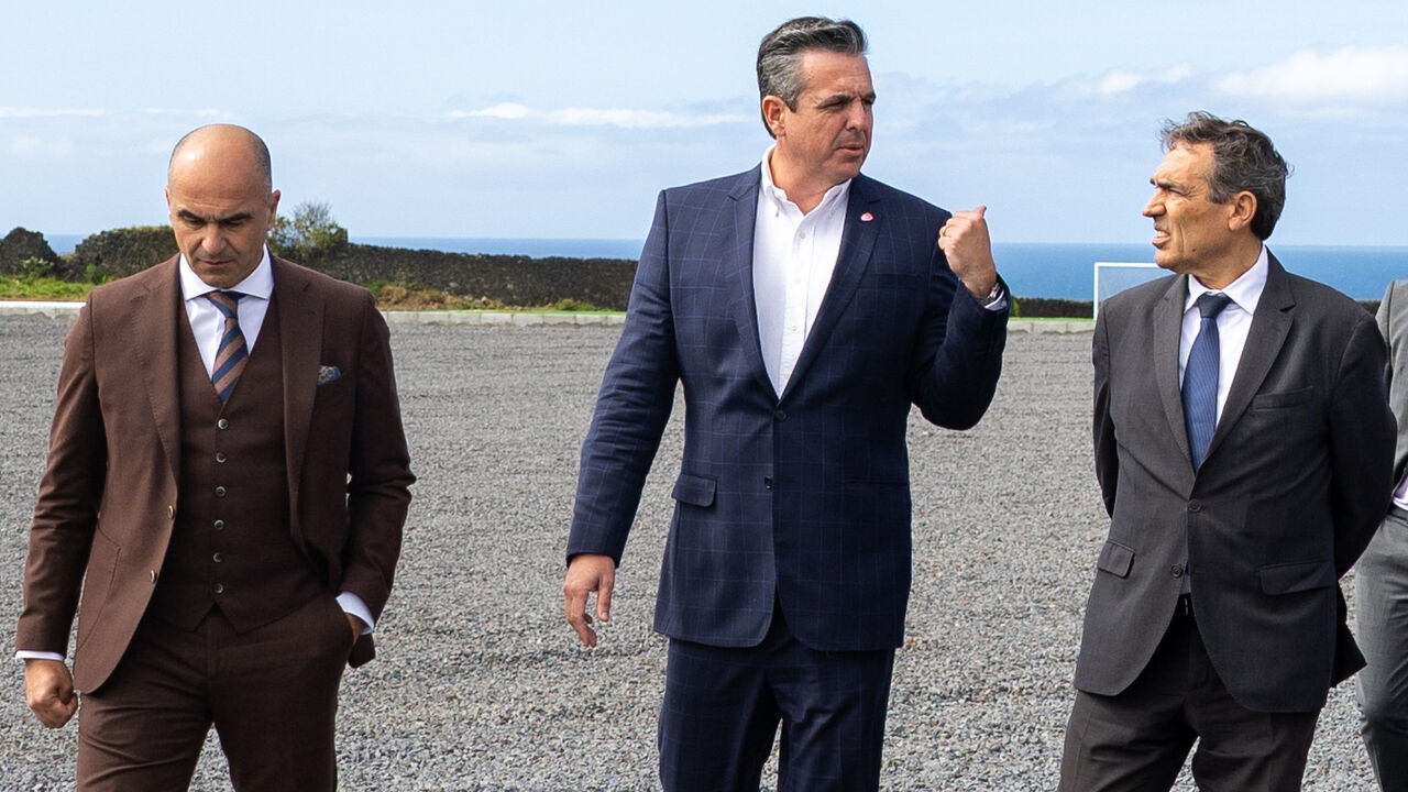 Martínez e Reinaldo Teixeira nos Açores