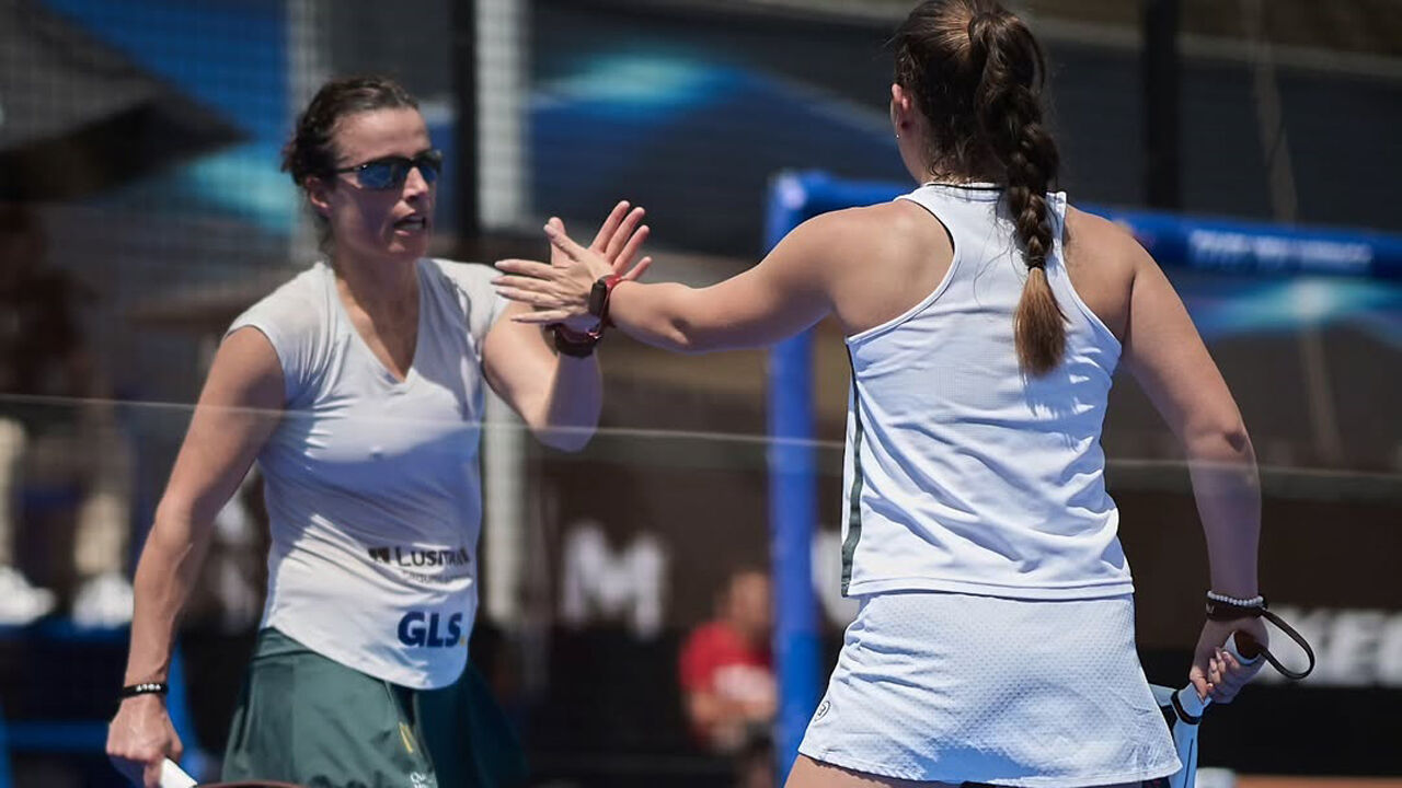 Ana Catarina Nogueira e Martina Fassio ficaram pelo caminho no Major do Qatar