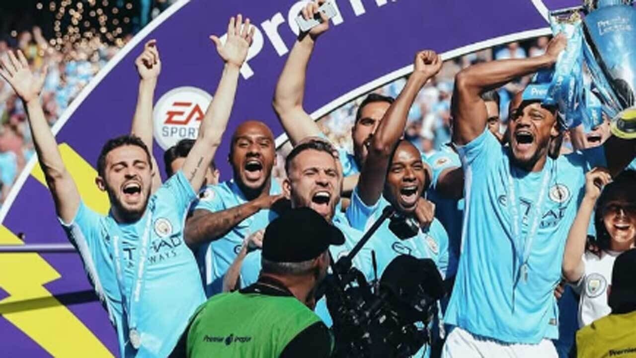 A imagem partilhada por Otamendi