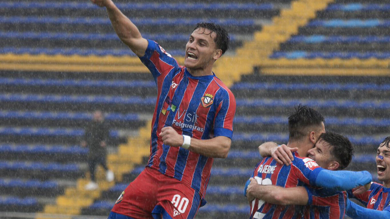 Felgueiras comemora triunfo frente ao Leixões
