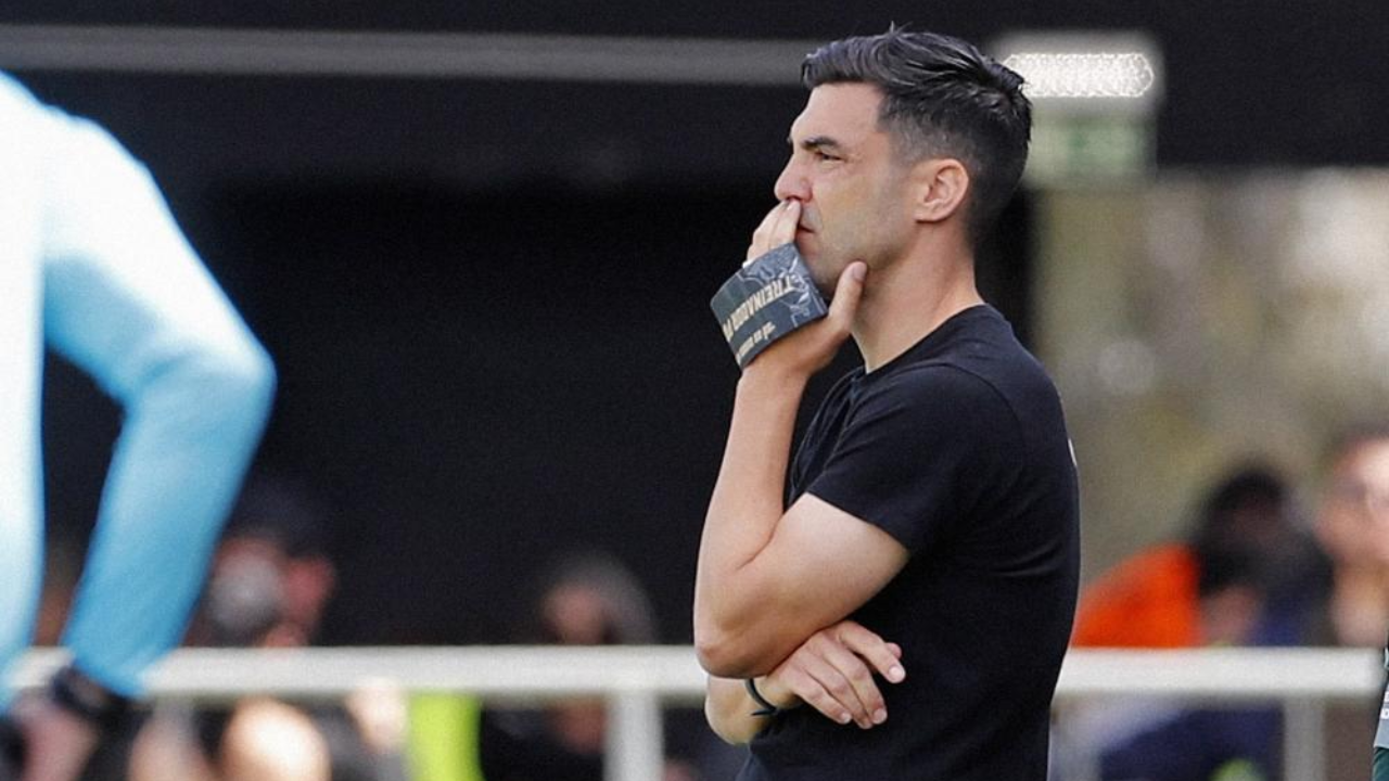 Tozé Marreco, treinador do Farense, no jogo frente ao Boavista