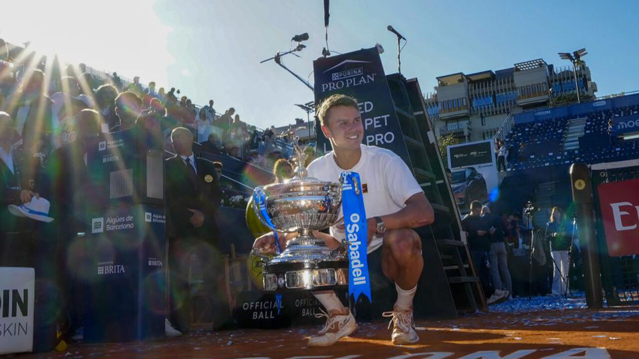 Holger Rune celebrou em Espanha