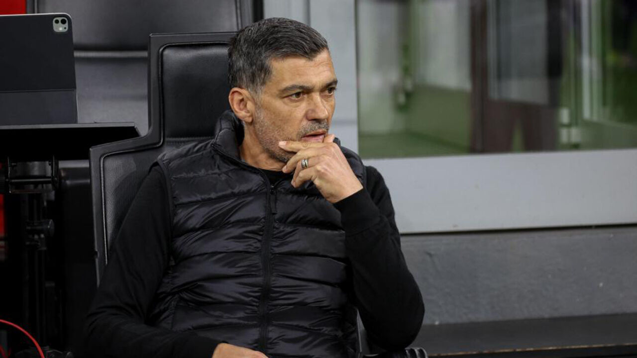 Sérgio Conceição agastado