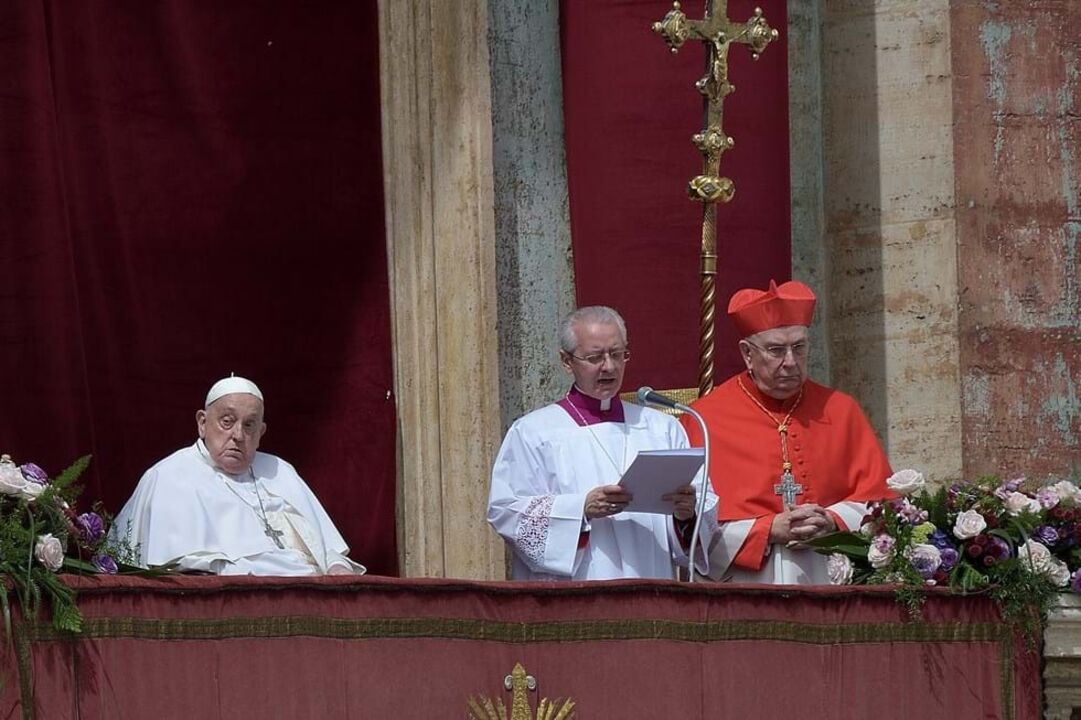 Papa Francisco no Vaticano, domingo, 20 de abril de 2025
