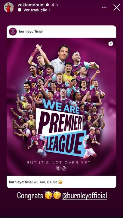 Amdouni fez partilha