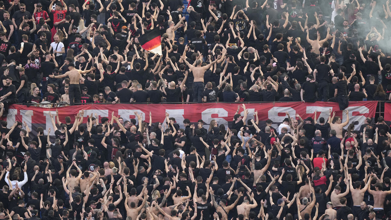 A claque 'Ultras 1976', ligada ao Milan