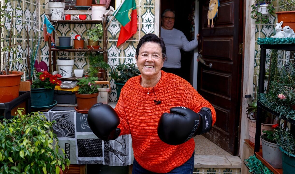 Dona Celeste em ação