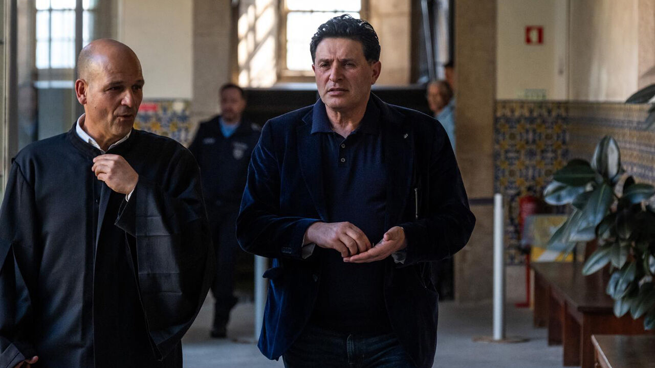 Vítor Catão em tribunal