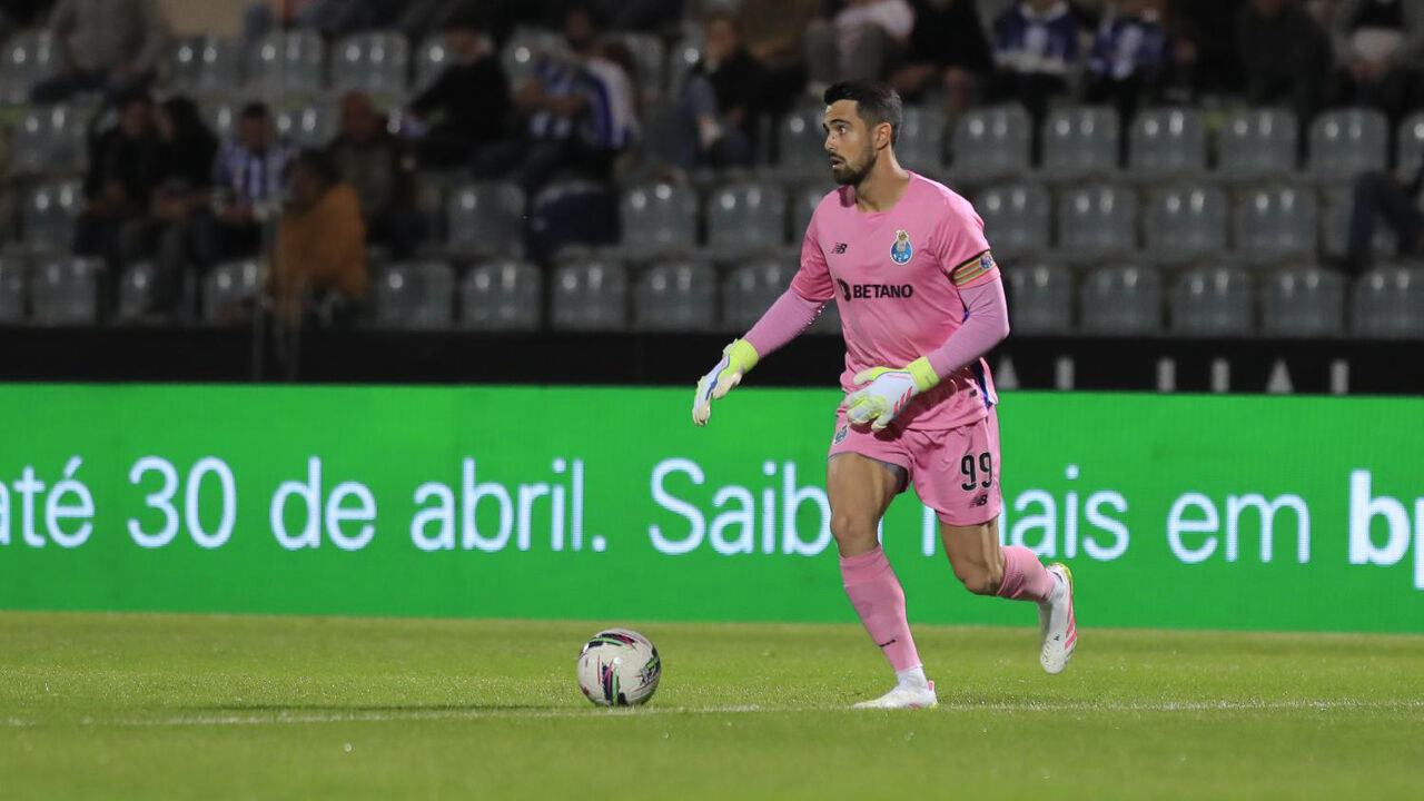 Diogo Costa em ação