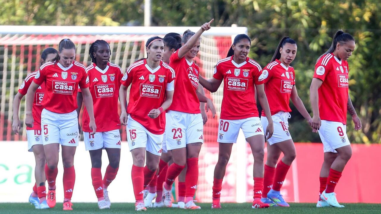 Equia do Benfica já festejou o título de campeã 24/25