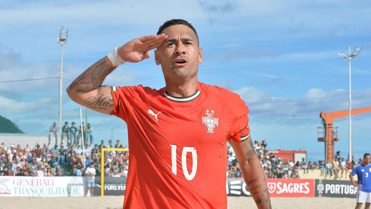 Bê Martins, internacional português de futebol de praia