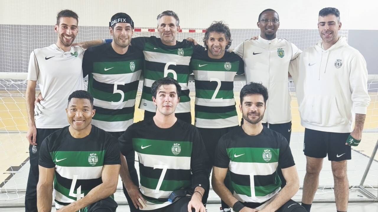Equipa do Sporting de Goalball